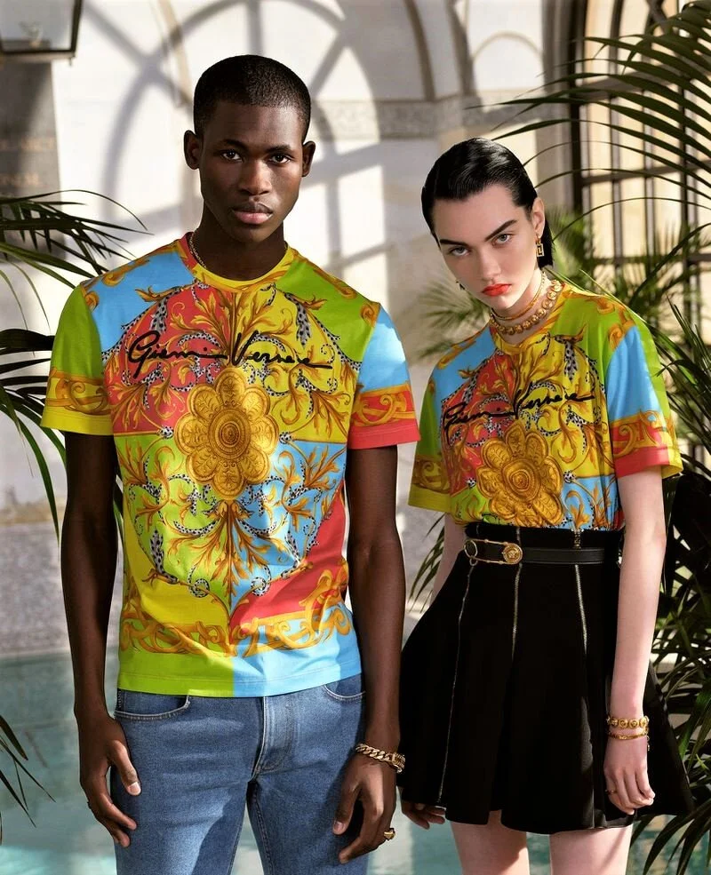Reto Schmid Flashes Versace 2020 Summer Capsule Collection — Anne